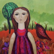 Niña-y-Mirlo