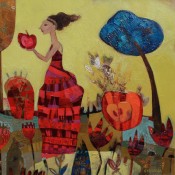 Abundancia, acrílico, 50x50 cms. 2012