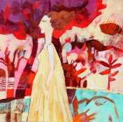 Domingo por la mañana, acrílico, 30x30 cms. 2012