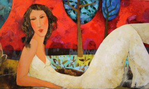 Helena, acrílico, 120x80 cms. 2011