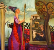 La Emperatriz, acrílico 130x120 cms. 2015